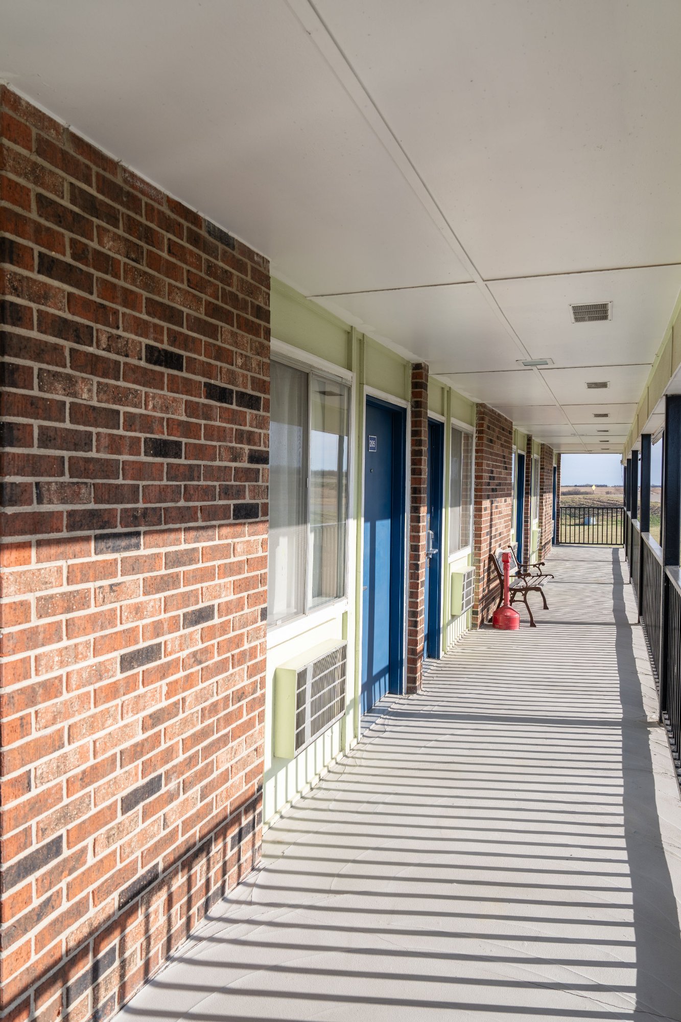 Lebo Inn walkway